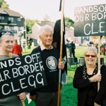 Hands off border Clegg
