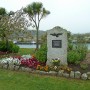 Rick Rescorla's memoral in Penpol Terrace, Hayle