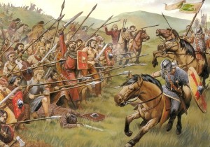 Picts and Strathclyde 744 AD