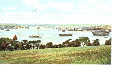 The Hamoaze from Empacombe near Mount Edgcumbe, 1904