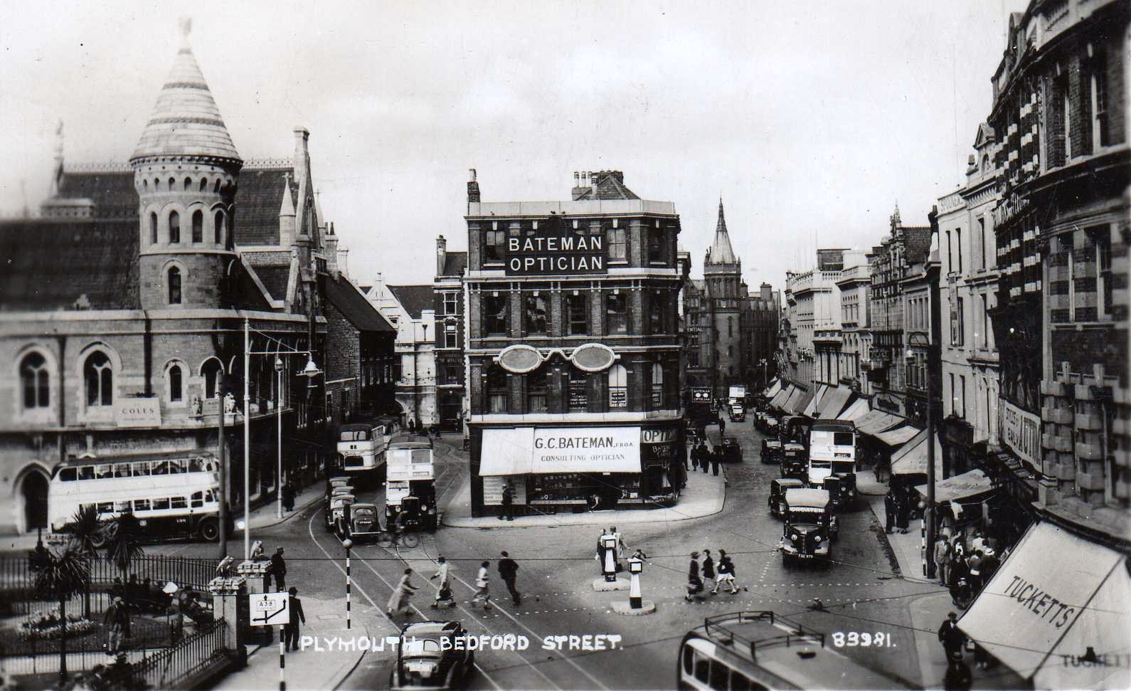Batemans Corner in 1939